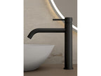 Basin mixer tap with long spout, black - Dekonao RWMP58036