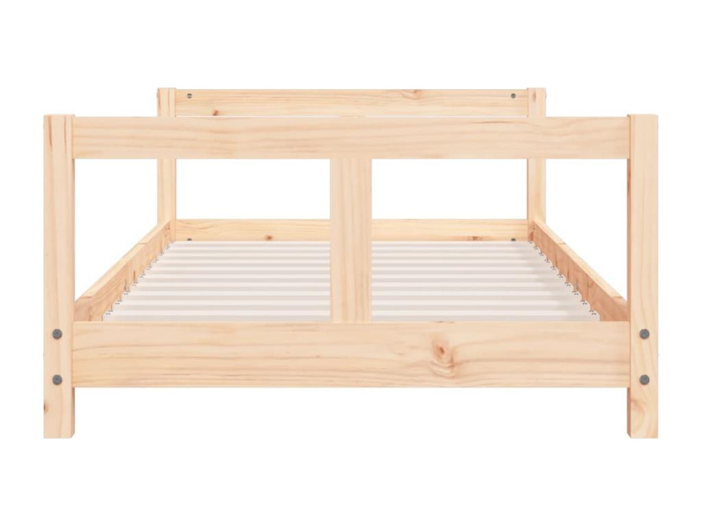 Children's bed frame 80x160 cm solid pine wood BCTS63932