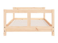 Children's bed frame 80x160 cm solid pine wood BCTS63932