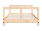 Children's bed frame 80x160 cm solid pine wood BCTS63932