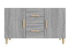 Nobellea grey sideboard 100x36x60 cm engineered wood IFDV58572