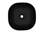 Black washbasin/hand basin, 42.5x42.5x14.5 cm, 02 0002627 BBIM22409