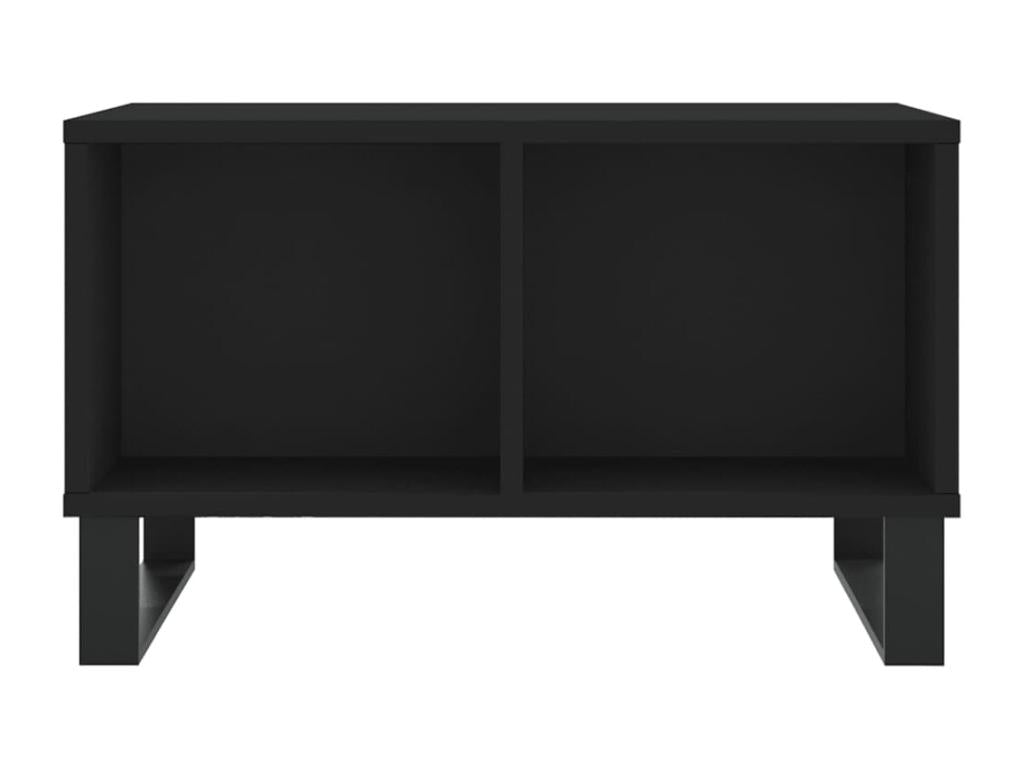 Coffee table, black, 60x50x36.5 cm, engineered wood, LQIM85520