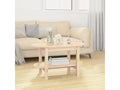 Coffee table 80x45x45 cm Solid pine wood WPDA96227