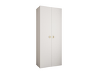 Como 1 245.5/100/50 2-door hinged door wardrobe, white/gold GLTZ50590