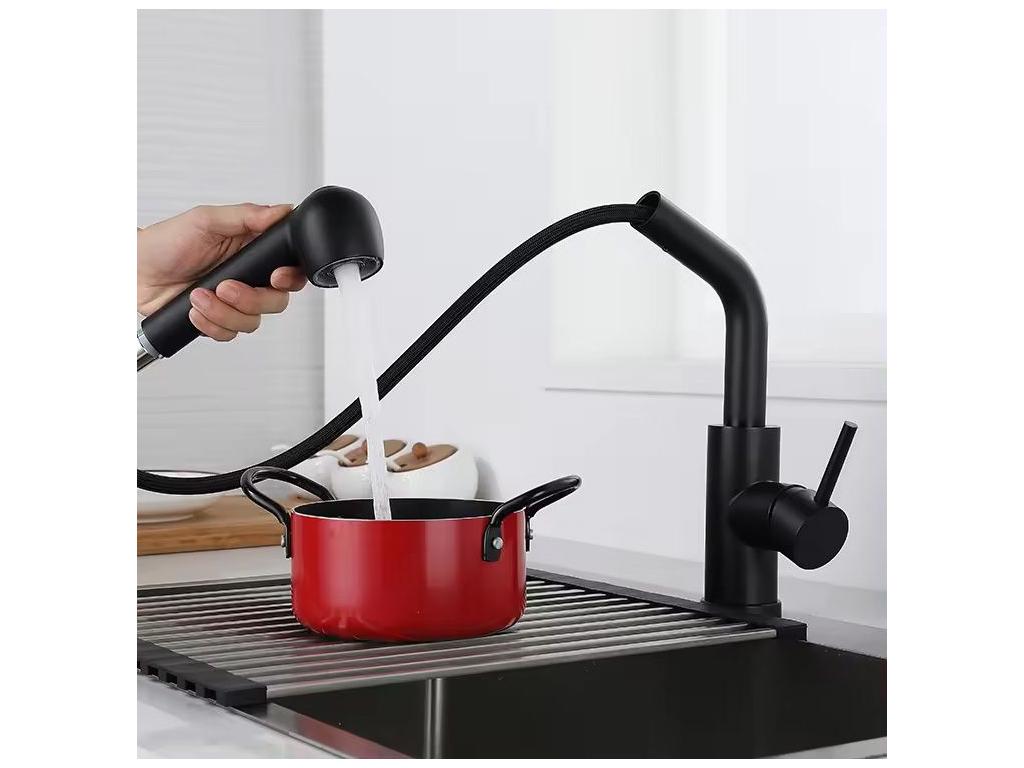 Boisona Black Kitchen Faucet LWVX53093