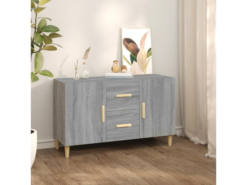 Nobellea grey sideboard 100x36x60 cm engineered wood IFDV58572
