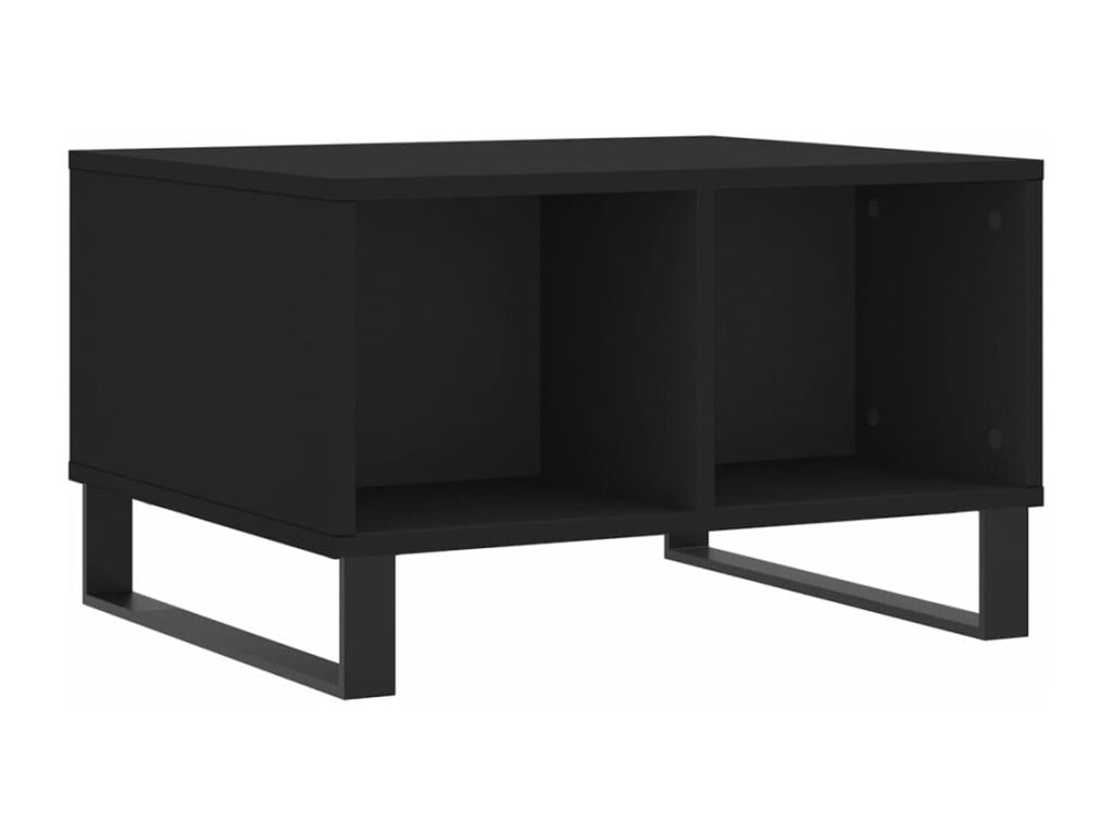 Coffee table, black, 60x50x36.5 cm, engineered wood, LQIM85520