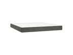 Nobellea bed base and mattress, Dark Grey 160x200 Velvet PFZO66809