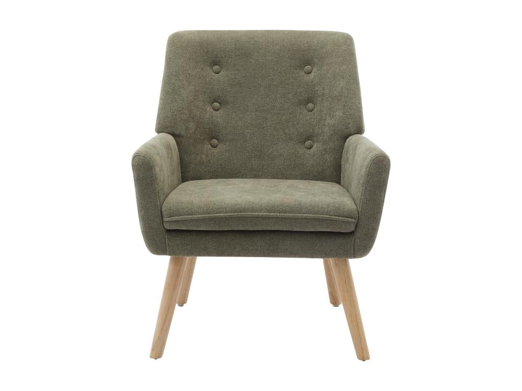 Dekonao UXNT88005 Green Fabric Armchair