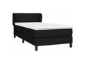 Nobellea bed base with black mattress 100x200 fabric JOWV87953