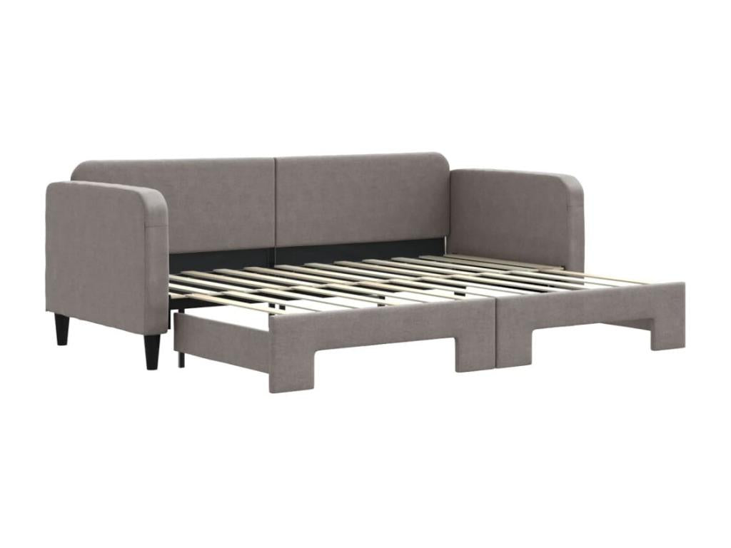 Nobellea Daybed with Pull-Out Bed 80x200 cm Fabric TNGJ46243