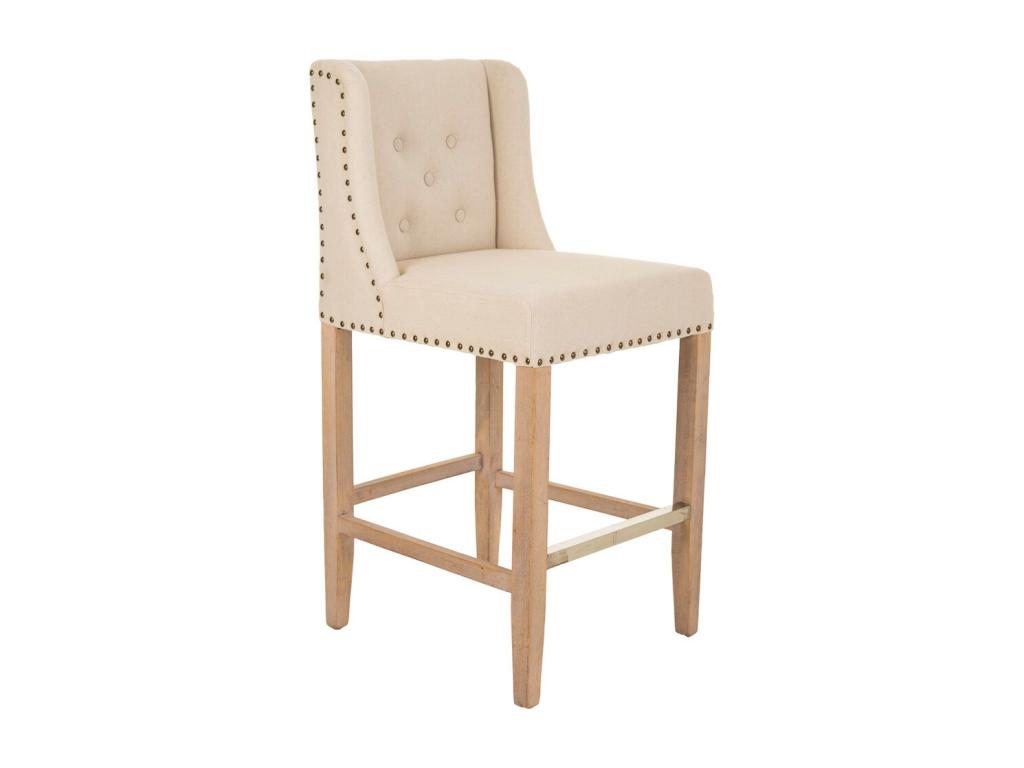 Grey wooden stool 48x58x67/104h JNJD56272