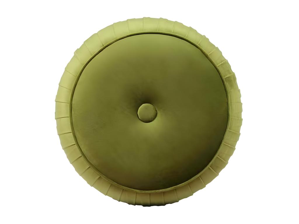 Nobellea Velvet Designer Stool 43cm Pistachio Green TGTS30372