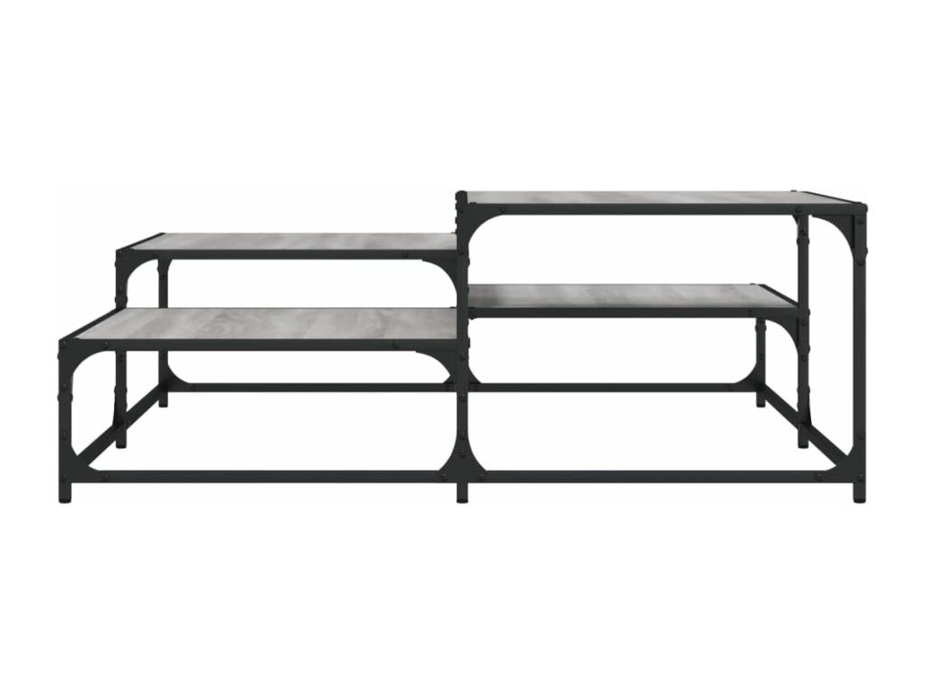 Dekonao coffee table, grey, 107x107x40 cm, engineered wood, ISST77708