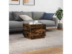Coffee table with Nobelleaères LED lights, smoked oak, 50x50x40 cm, GWMW77967