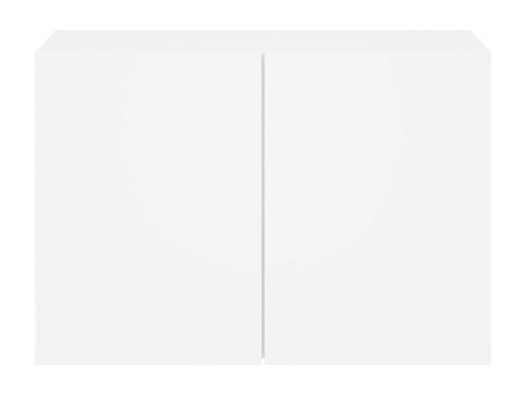 White wall-mounted TV unit 60x30x41 cm CPPF31954