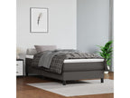Nobellea bed base with mattress, Grey 90x190 Faux Leather DJHJ25182