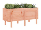 Dekonao solid wood raised garden bed 121x50x57 cm WMQM33491