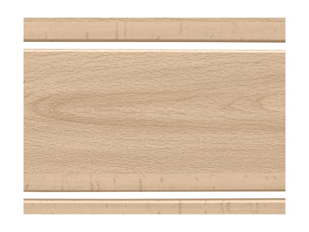 Dekonao Recycled Wood Headboard DM Style Horizontal Pallet 160x46cm for 150/160cm Beds - Natural Wood FLCW02566