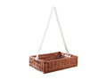 Wicker cinema usherette basket with adjustable strap, UETP08276