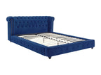 Dekonao bed 180x200 cm - Velvet - Royal blue - Dekonao OELN28859