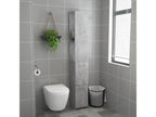 Bathroom cabinet, concrete grey, 25x25x170 CZEP30366
