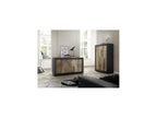 Nobellea matte black-pear sideboard 102x162x43 cm ZDEY64800