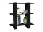 Black Room Divider/Bookcase 80x30x87 HEXK58791