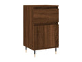 Brown oak sideboard 40x35x70 cm engineered wood YYFV29502