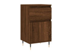 Brown oak sideboard 40x35x70 cm engineered wood YYFV29502
