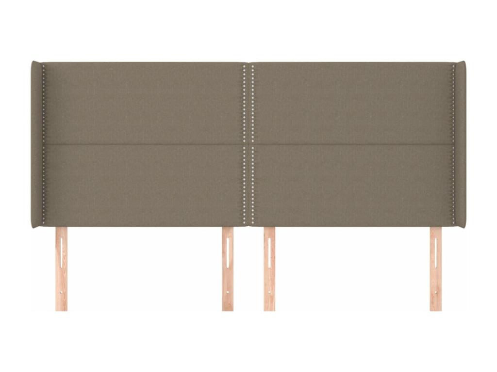 Nobellea Headboard with Wings 163x16x118/128 cm Fabric ISLV60999