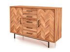 Nobellea - Chest of drawers in solid beech heartwood with natural oil finish XABF52380