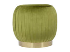 Nobellea Velvet Designer Stool 43cm Pistachio Green TGTS30372