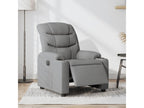 Electric Recliner Chair Light Grey Fabric YWCQ03965