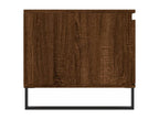Coffee table, brown oak, 100x50x45 cm, engineered wood, SMZN58218