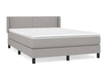 Nobellea bed base with light grey mattress 140x190cm Fabric XSDV59446