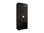 Dekonao Ryfel 1 236.7/100/47 2-Door Hinged Wardrobe Black KTBY83104