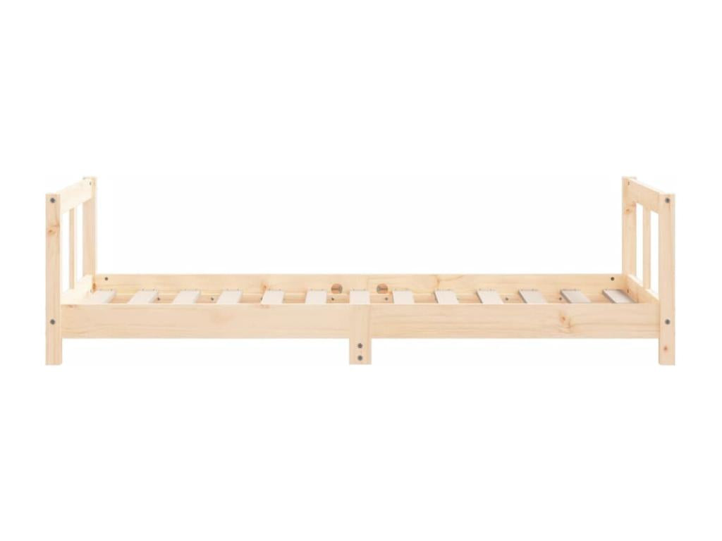 Children's bed frame 80x160 cm solid pine wood BCTS63932