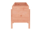 Dekonao solid wood raised garden bed 121x50x57 cm WMQM33491