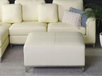 Ottoman Nobellea Beige Leather MKXZ32050