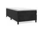 Dekonao bed base with black velvet mattress 100x200 JZRD08834