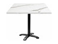 Table 90x90 cm - Nobellea model, white marble GODL14807