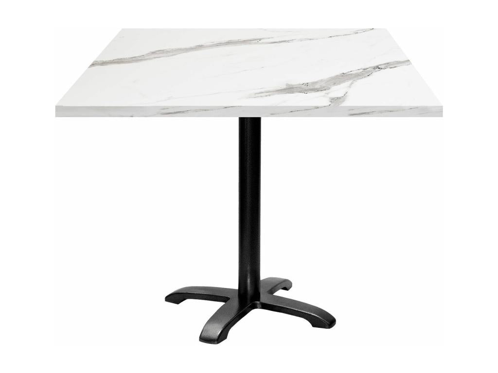 Table 90x90 cm - Nobellea model, white marble GODL14807