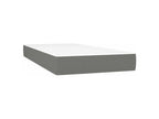 Nobellea bed base and mattress, Dark Grey 90x190 Fabric MQTT97664