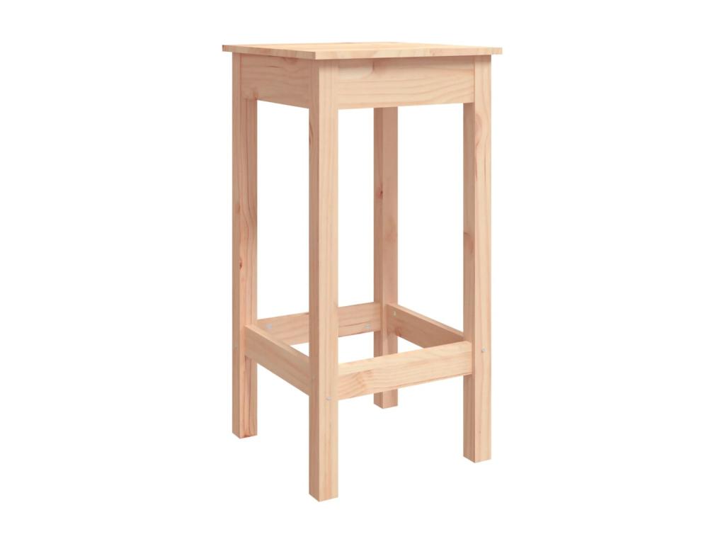 3-piece garden bar set, solid pine wood JEOB84036