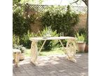 Garden table 115x55x65 cm solid fir wood BOGT37275