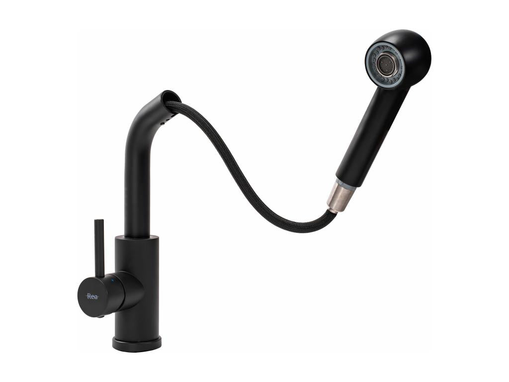 Boisona Black Kitchen Faucet LWVX53093