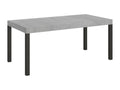 Extendable table 90x180/284 cm Everyday Concrete Grey Anthracite frame NDTT09975