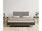 Nobellea Natural Wool Headboard with Buttons 105x50cm Beds 105 - Grey WLII24168